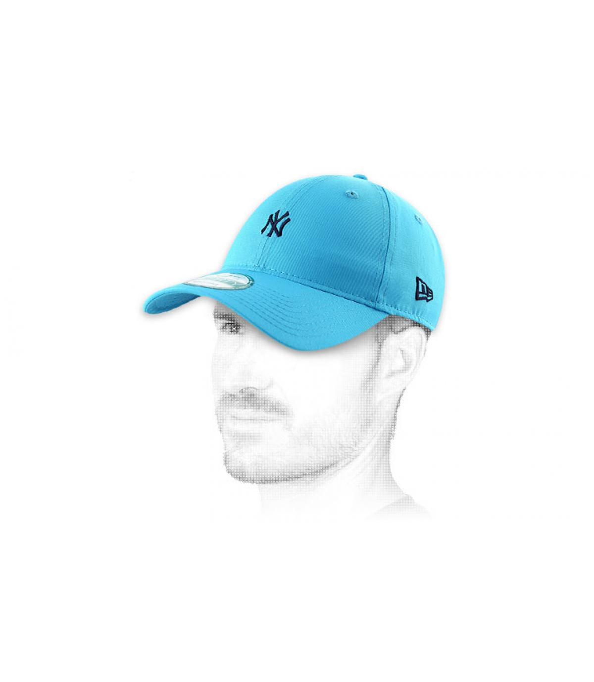 casquette baseball mini logo ny 9forty unstructured mini logo NY ciel navy casquette baseball mini logo ny 9forty unstructured mini logo NY ciel navy